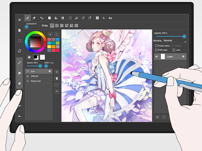 8 Aplikasi Khusus untuk Menggambar di HP Android Medibang Paint