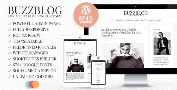 BuzzBlog WordPress Blog Theme Free Download BuzzBlog WordPress Blog Theme Free Download