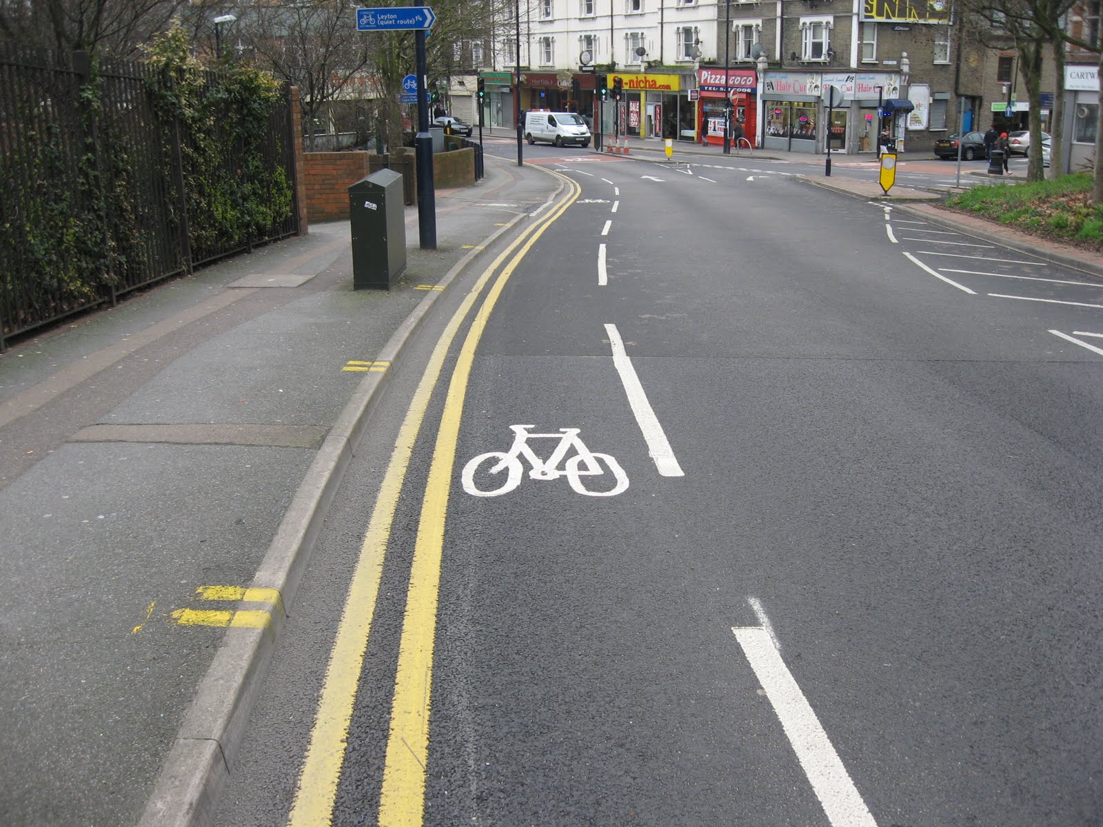 mandatory cycle lane