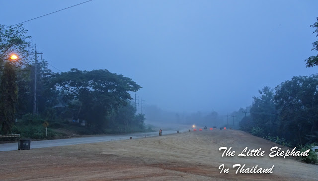 Road construction at Route 101 in Nan - North Thailand Route 101 in Nan - North Thailand
