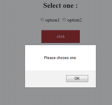 Example of jQuery Validate on Radiobuttonlist in Asp.Net using C#