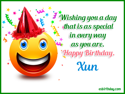 Xun Happy Birthday Xun Happy Birthday