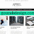 April Responsive Blogger Template