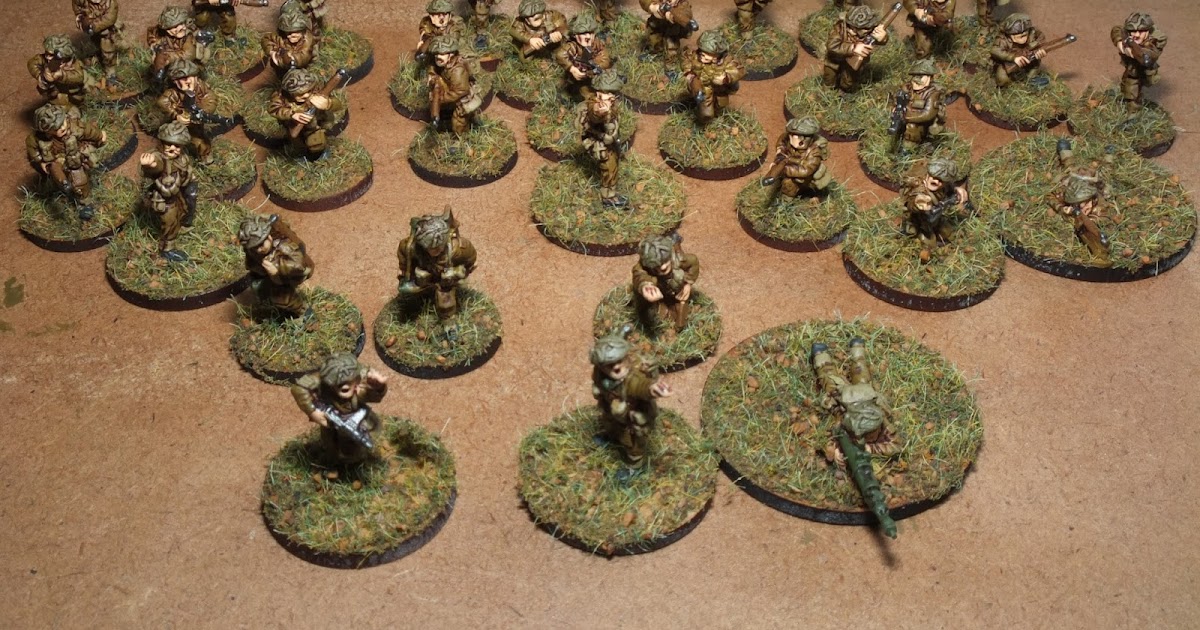 Hippolyta's Tiny Footsteps British Rifle platoon for Chain of Command