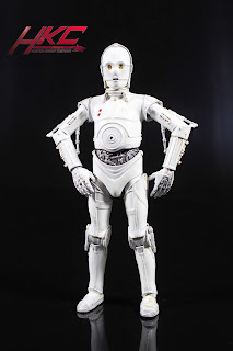 Custom Star Wars the Black series K-3PO 6 inch figure by Hunter Knight Customs Custom Star Wars the Black series K-3PO 6 inch figure by Hunter Knight Customs