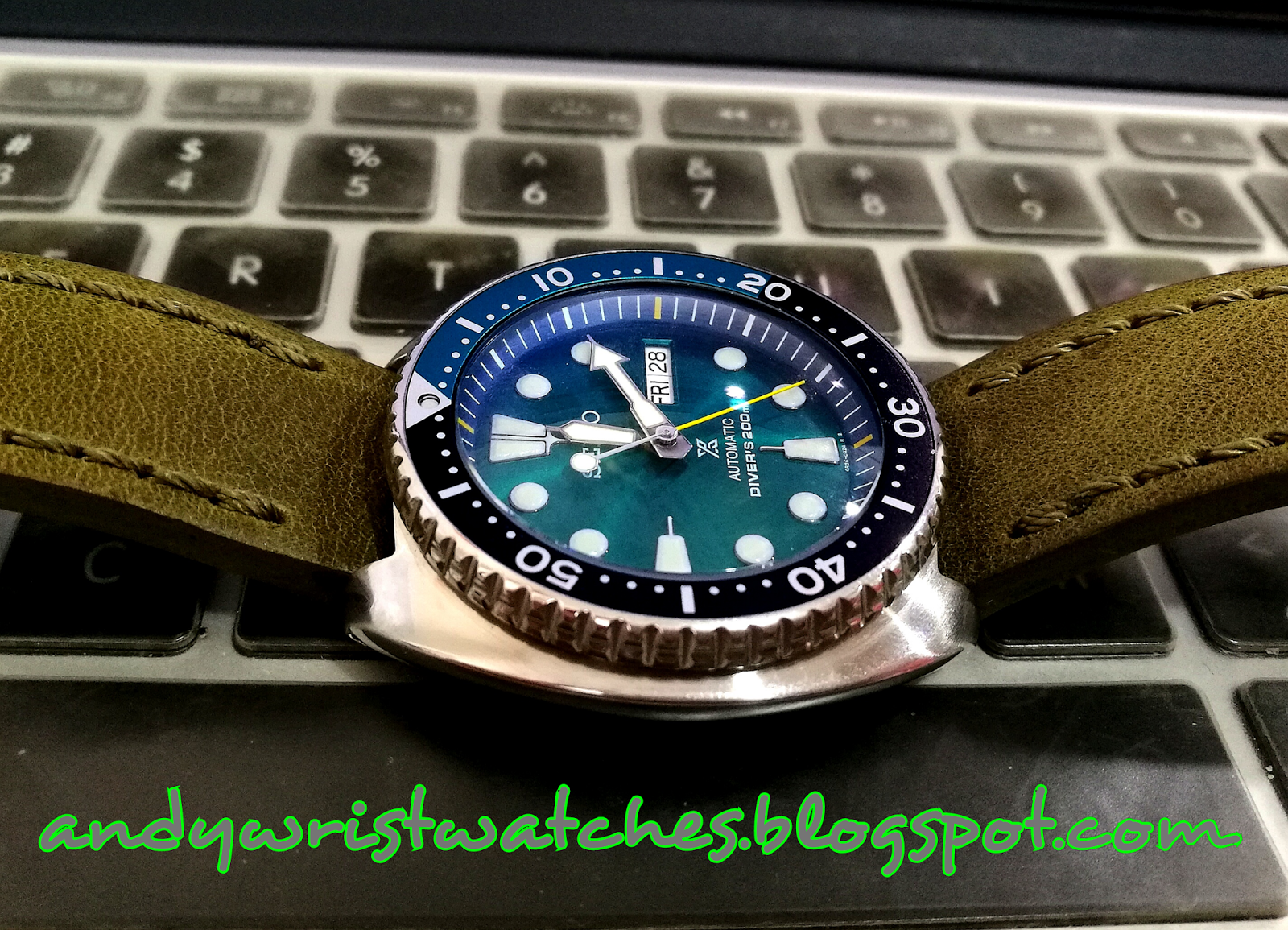 seiko turtle small wrist