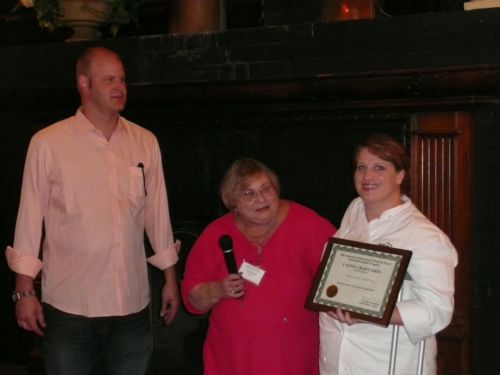 schillerwine Wine and Crab Cakes Amy Brandwein from Casa Nonna and