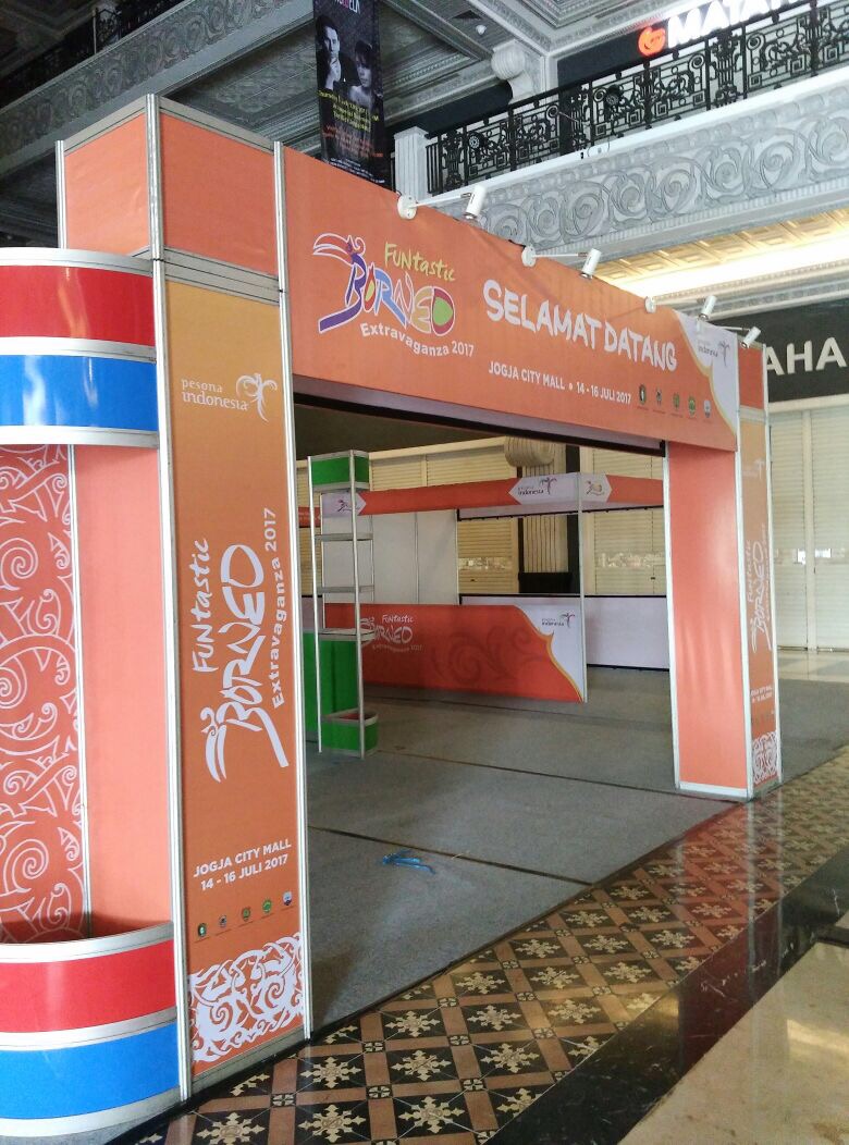 Contoh Stand Pameran Outdoor Desain Event
