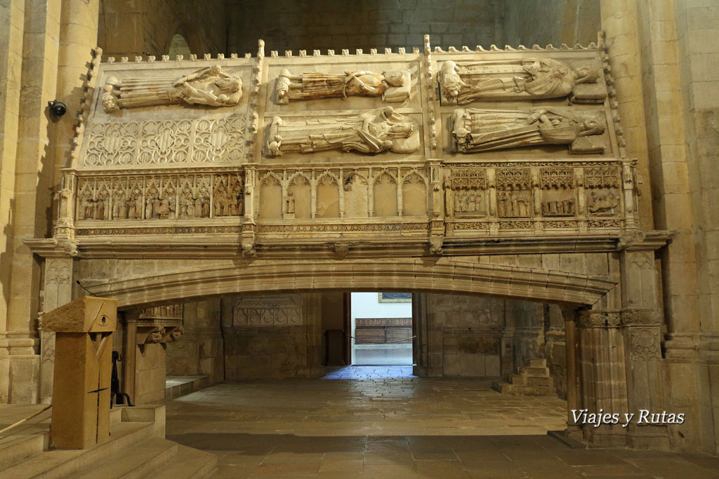 Panteón real de la iglesia del Monasterio de Santa María de Poblet, Tarragona