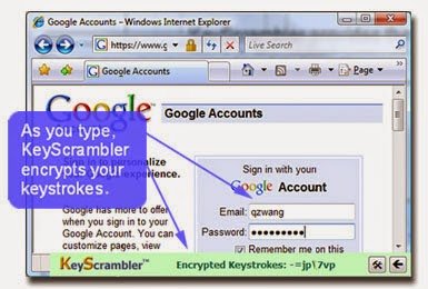 Download KeyScrambler, Anti Keylogger