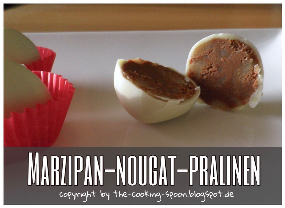 The Cooking Spoon: Marzipan-Nougat-Pralinen mit Zimt &amp; Tonkabohne