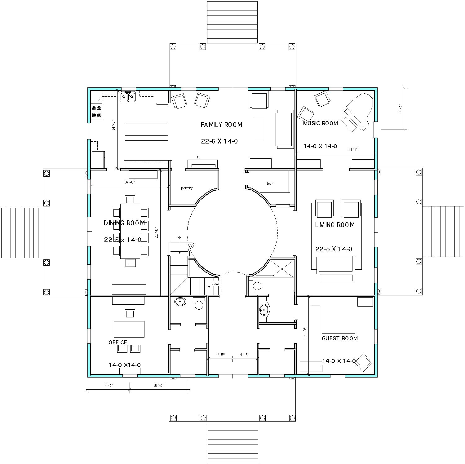 thoughts on home design 2015 Palladio Rotonda Universality