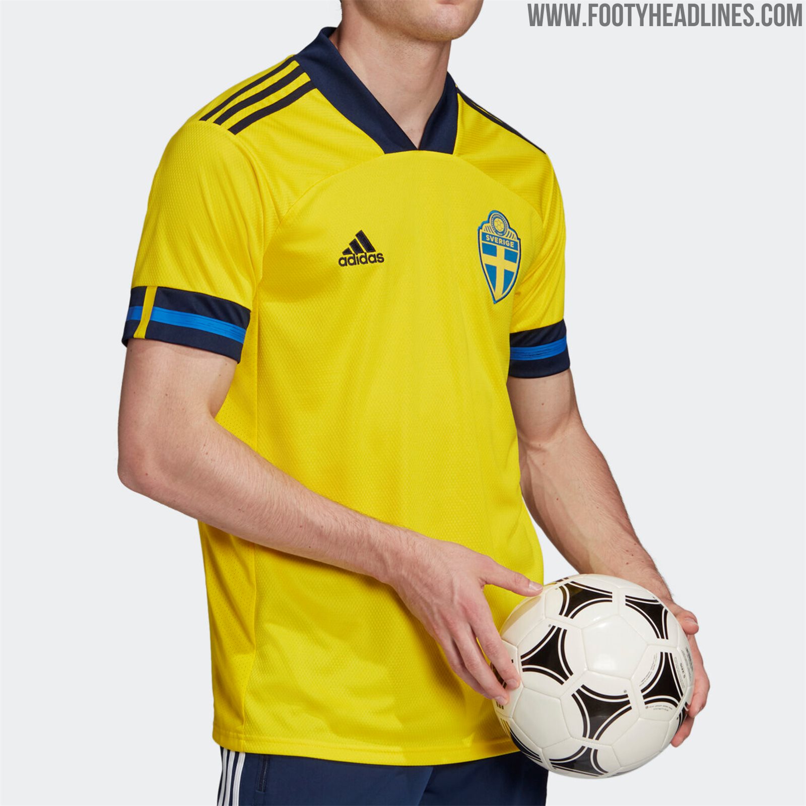 Sweden Euro 2020 Home Kit Released - Footy Headlines