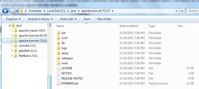 Installing Tomcat 7 and Configuring as Server in NetBeans Installing Tomcat 7 and Configuring as Server in NetBeans