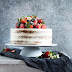 Erdbeer-Vanille-Holunderblüte naked Cake { enthält Werbung für Aurora Mehl }