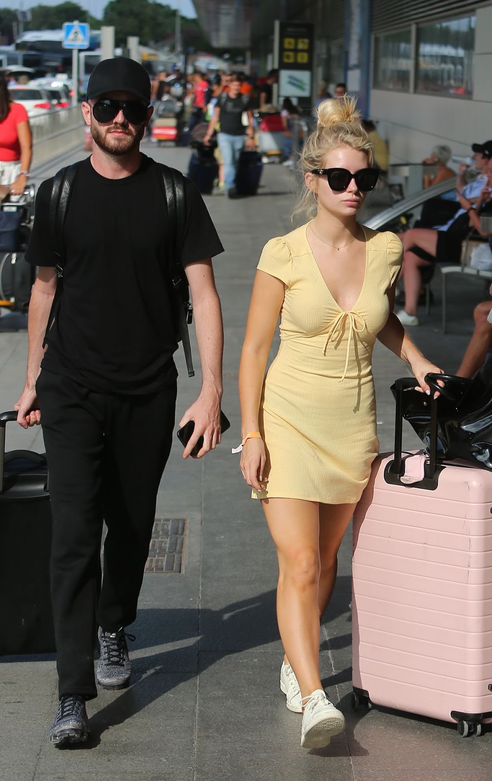 Lottie Moss Arrives at Airport in Ibiza 08/112018 – Celeb Central