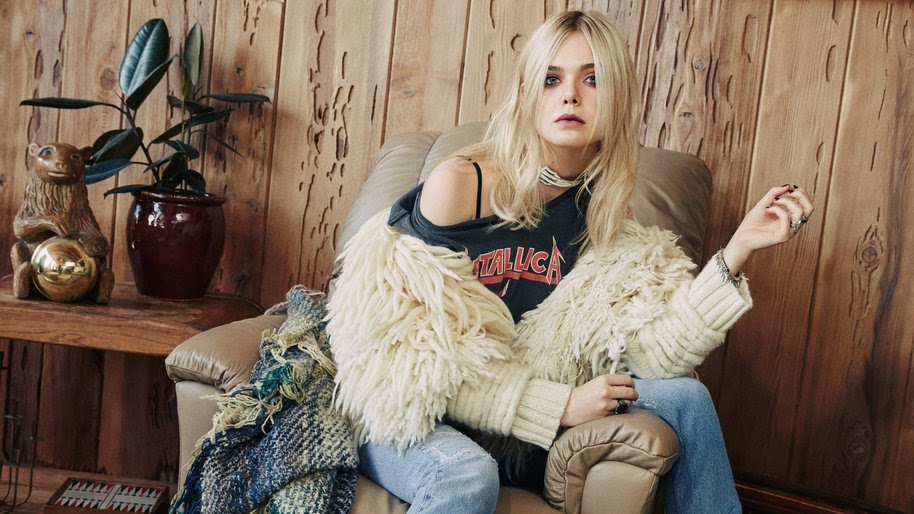 Elle Fanning, Actress, Blonde, Women, 8K, #428