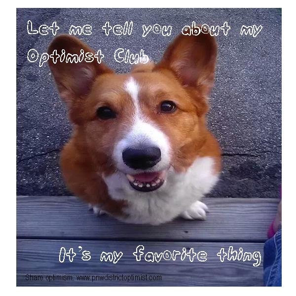 Experience Optimism Optimist Clubs...are my favorite things