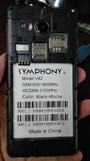 SYMPHONY V42 Flash File Death Phone Hang Logo (HW1_V5) LCD Blank Virus Clean Recovery Done ! This File Not Free Sell Only !!