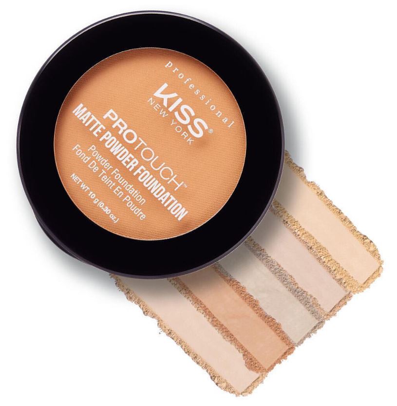 Kiss Professional Pro Touch Matte Powder Foundation | Beauty Crazed in