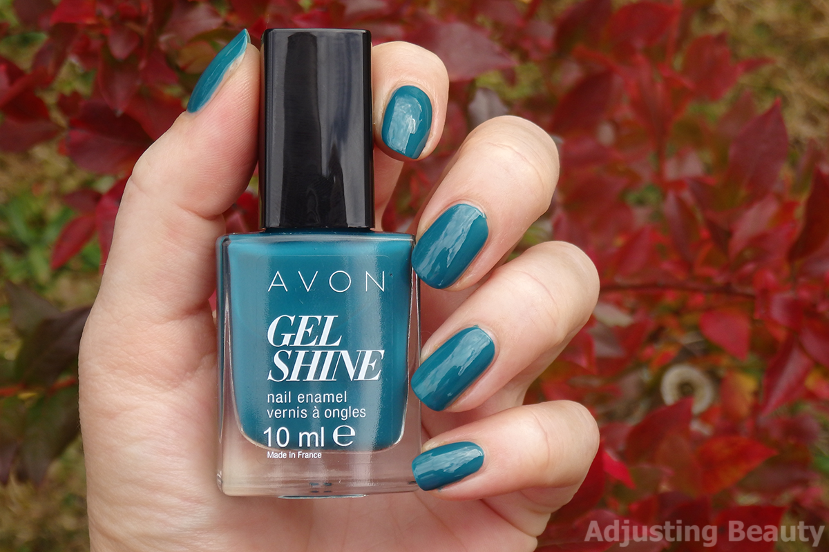 Review Avon Gel Shine Nail Enamels (Fall Shades) Adjusting Beauty