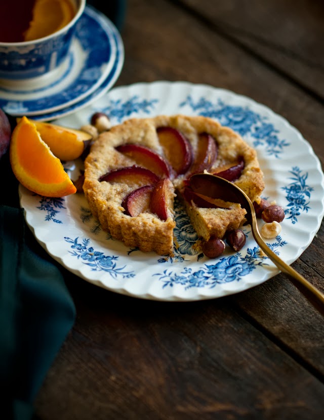 Morning Hazelnut Plum Tarts Desserts For Breakfast Bloglovin