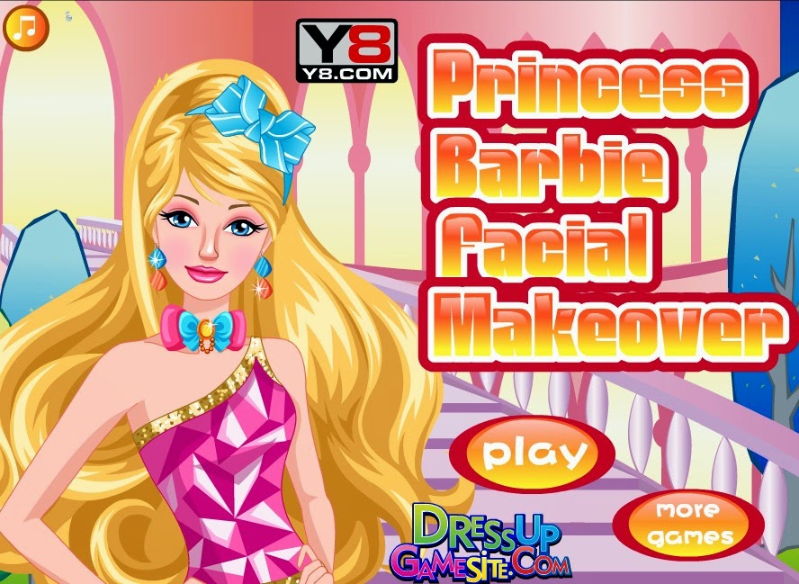 Games Barbie Princess Facial Makeover Permainan Mewarnai Gratis
