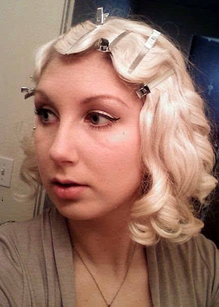 Prom hairstyle love the diamonds Perfect for curly hair}