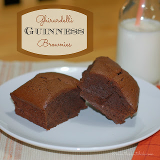 #ghirardelli #guinness #brownies #chocolate #stpatricksday