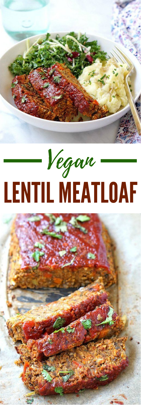 VEGAN LENTIL LOAF #Vegetarian #HealthyRecipes VEGAN LENTIL LOAF #Vegetarian #HealthyRecipes