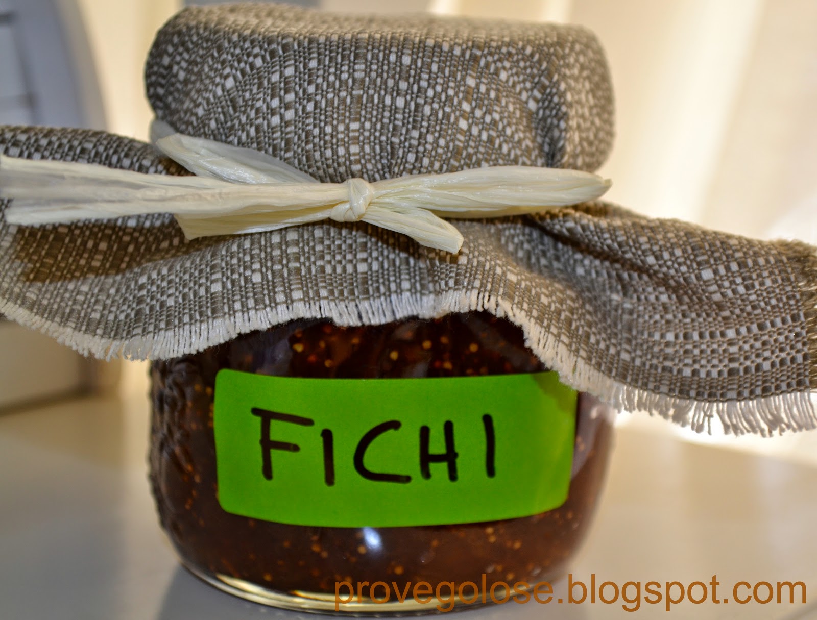 marmellata di fichi