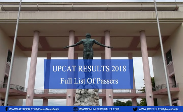 UPCAT Results 2018-2019 UPCAT Results 2018-2019