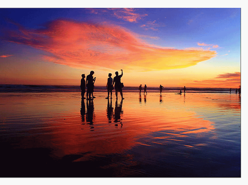 Ide 36+ Gif Pemandangan Senja