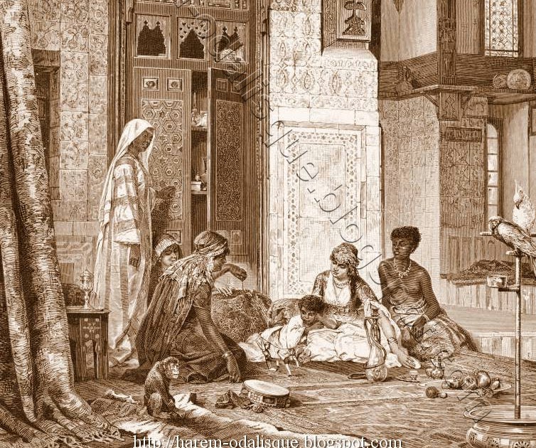 Harem In The Labyrinthe Non Censuré Harem and Odalisque Paintings: Harem Etertainment