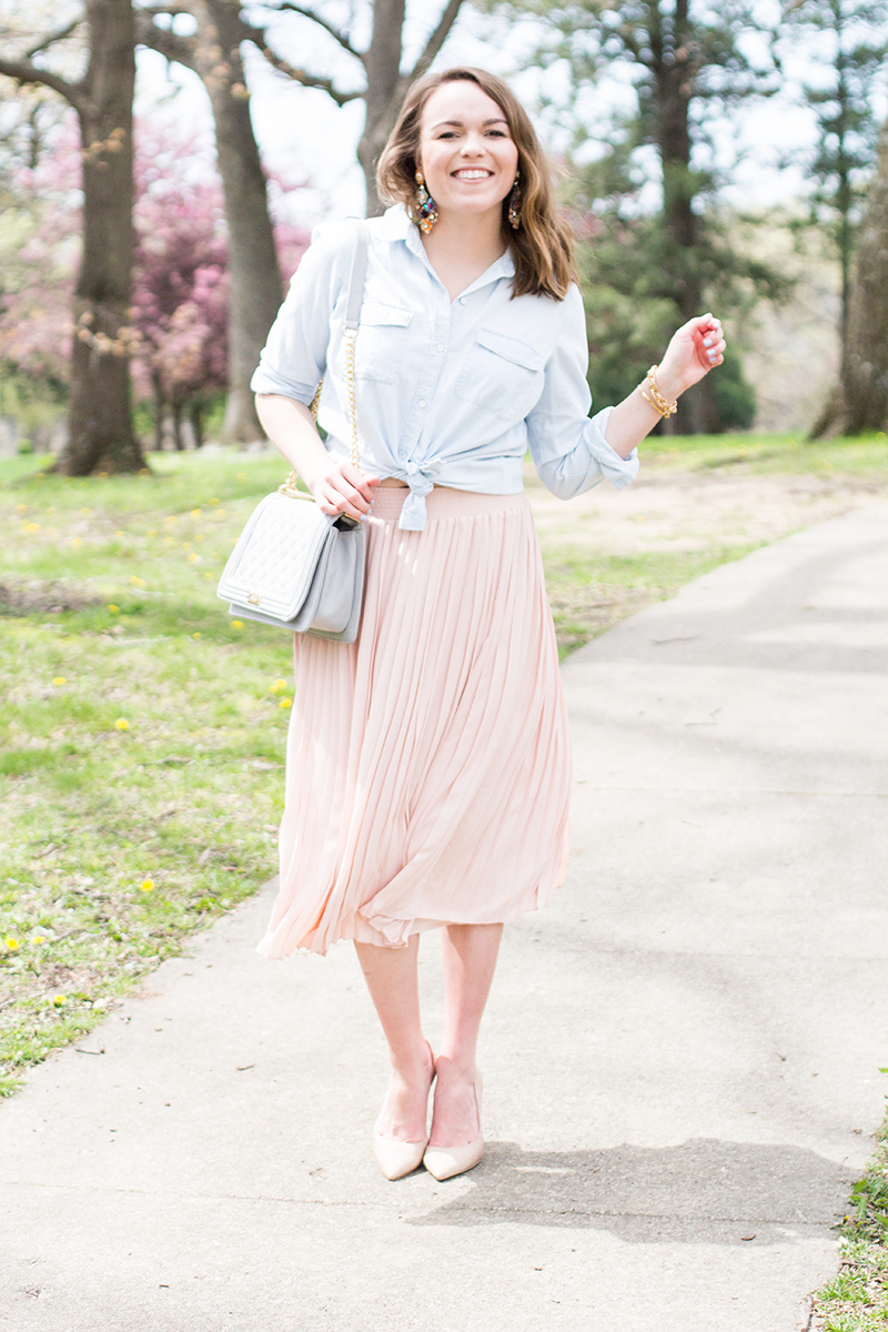 Style Trend: Pleated Skirt - Tay Meets World