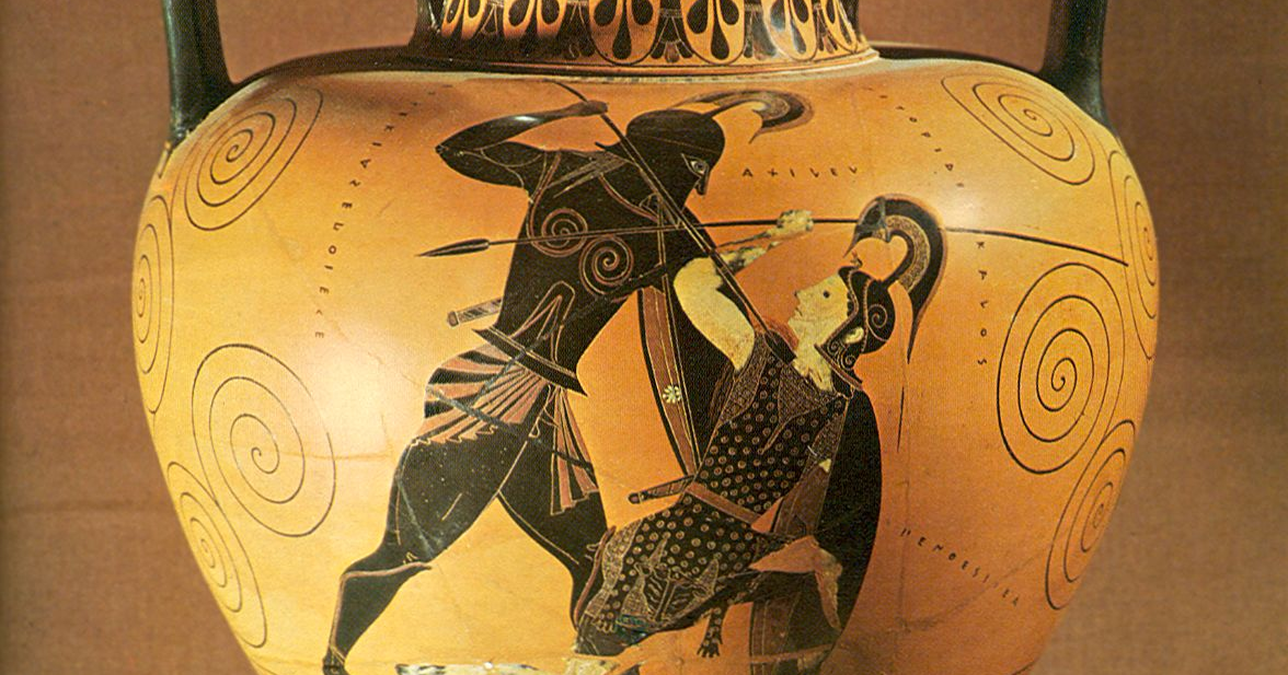 Killing Eve Saison 3 GJCL Classical Art History: Achilles and Penthesilea