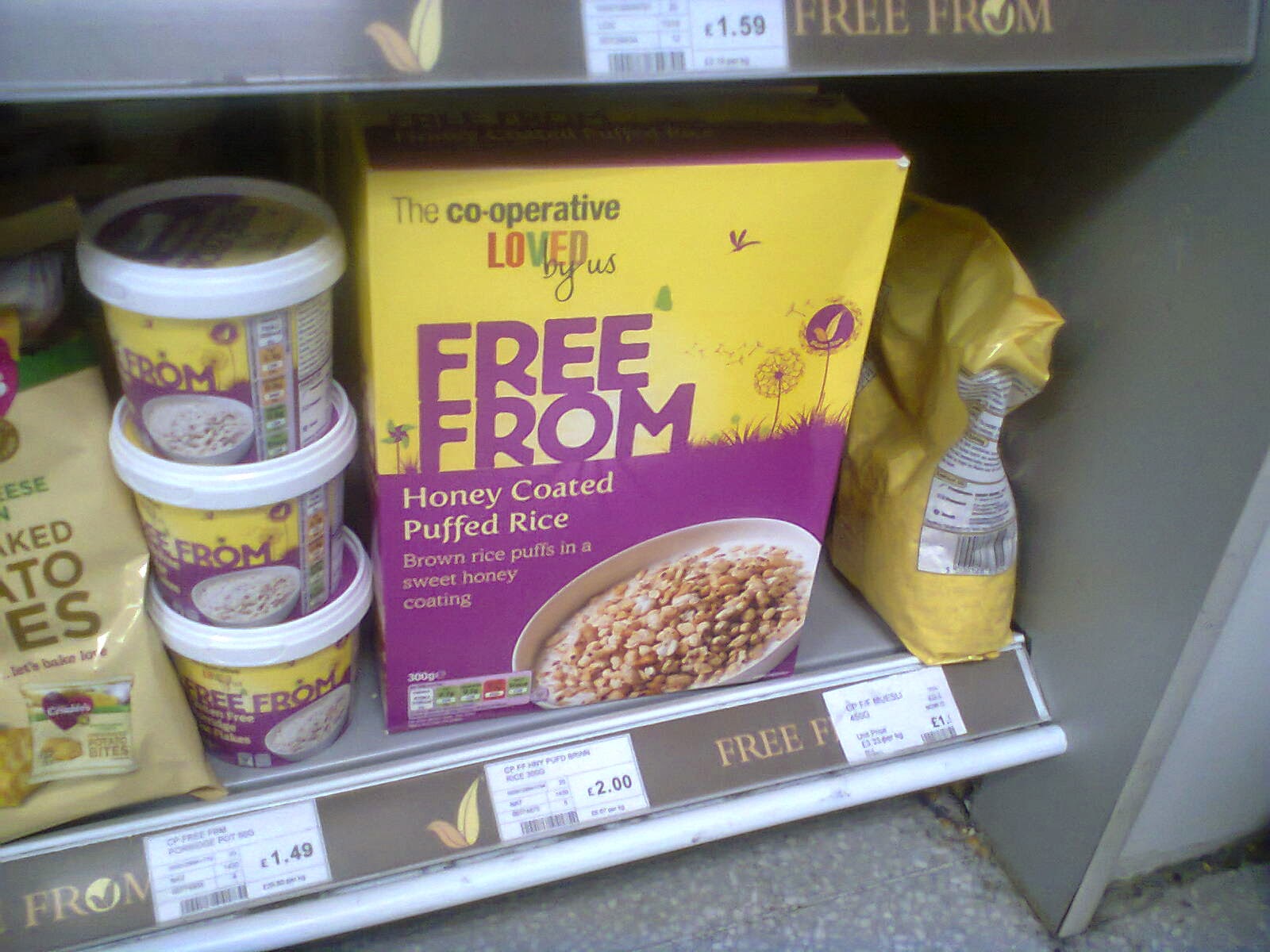 Free From cereal at the Co-operative