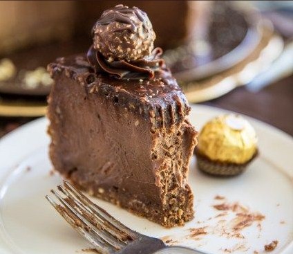 Ferrero Rocher Nutella Cheesecake Ferrero Rocher Nutella Cheesecake