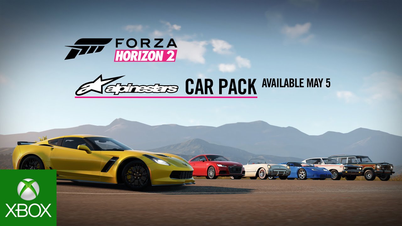 Forza Horizon 2 Alpinestars Car Pack já está disponível no Xbox One Xbox Blast
