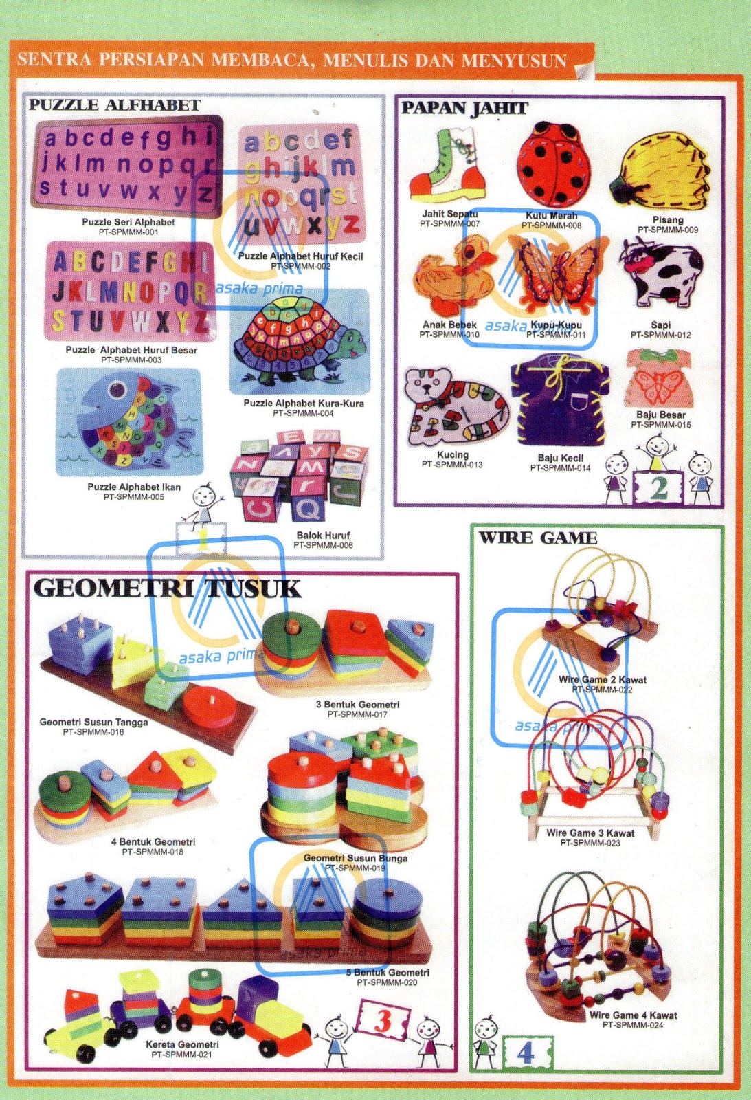 Mainan Edukatif Anak Usia 6 Tahun - Dhian Toys