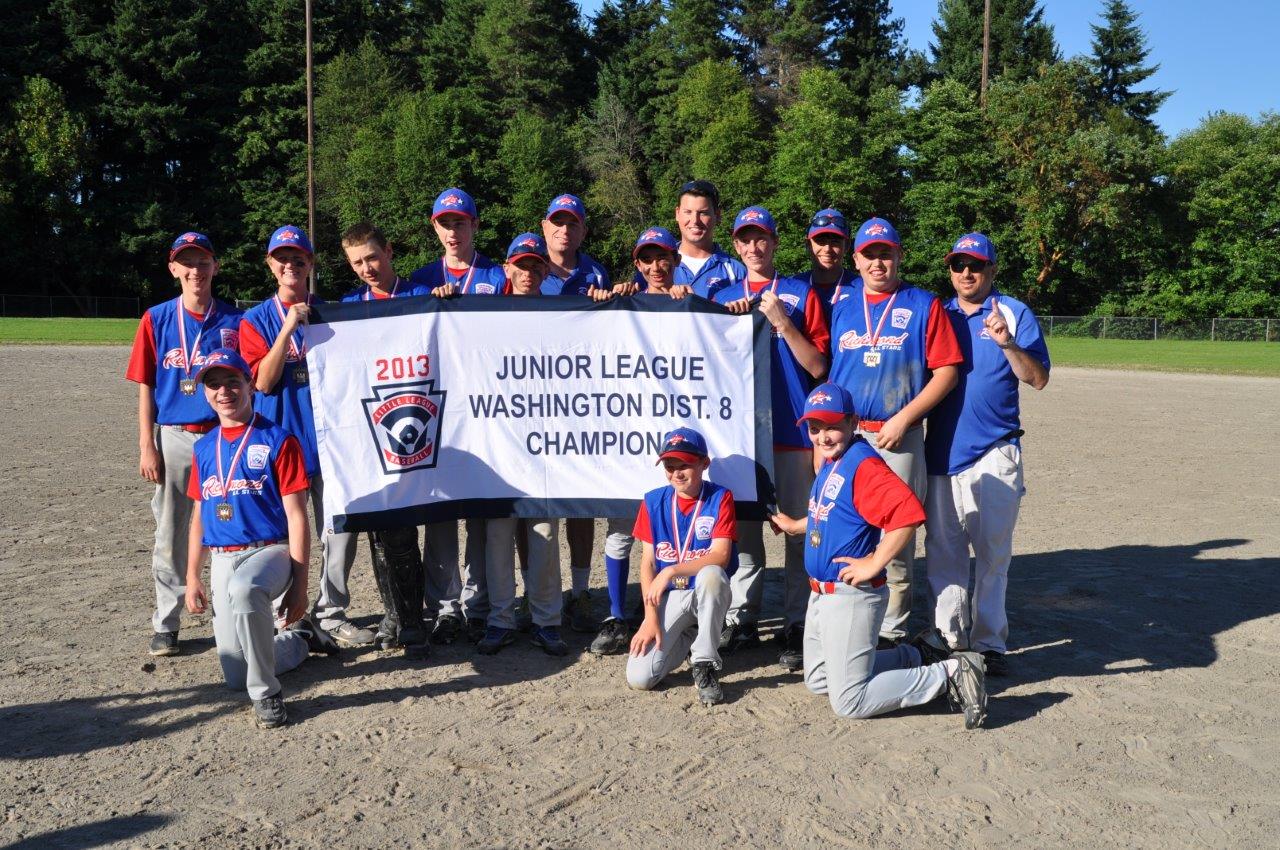 Shoreline Area News Richmond Little League Senior and Junior Division