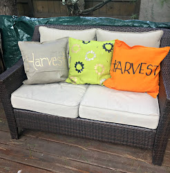 diy pillow pillows fall covers ikea together stenciled simple very