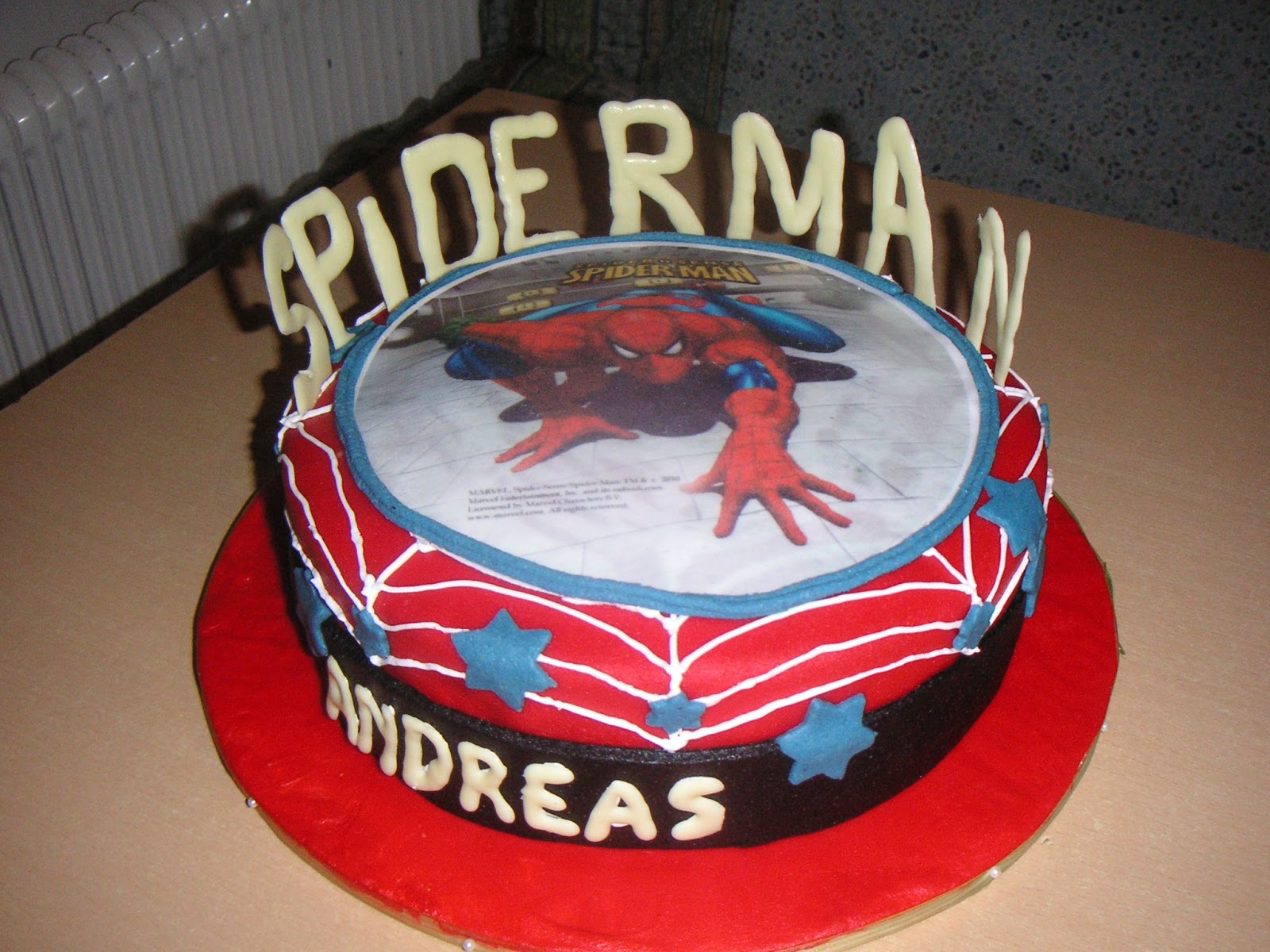 Tatjana´s kleine Bäckerei: Spiderman- Party Teil 2