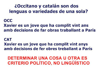 la Proençal, i Catalana son una mesma lengua. la Proençal, i Catalana son una mesma lengua.
