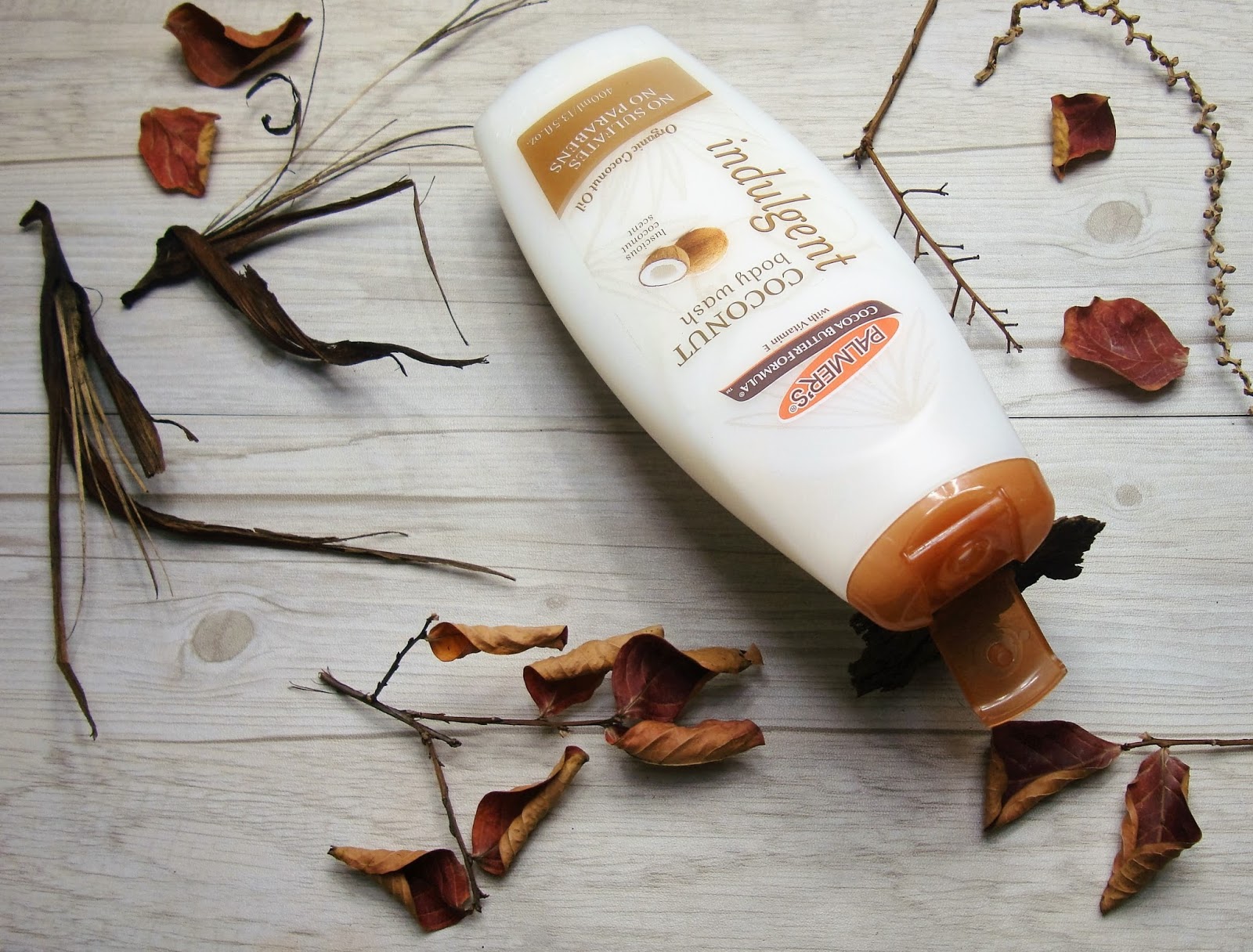 little white truths Palmer's Indulgent Coconut Body Wash review