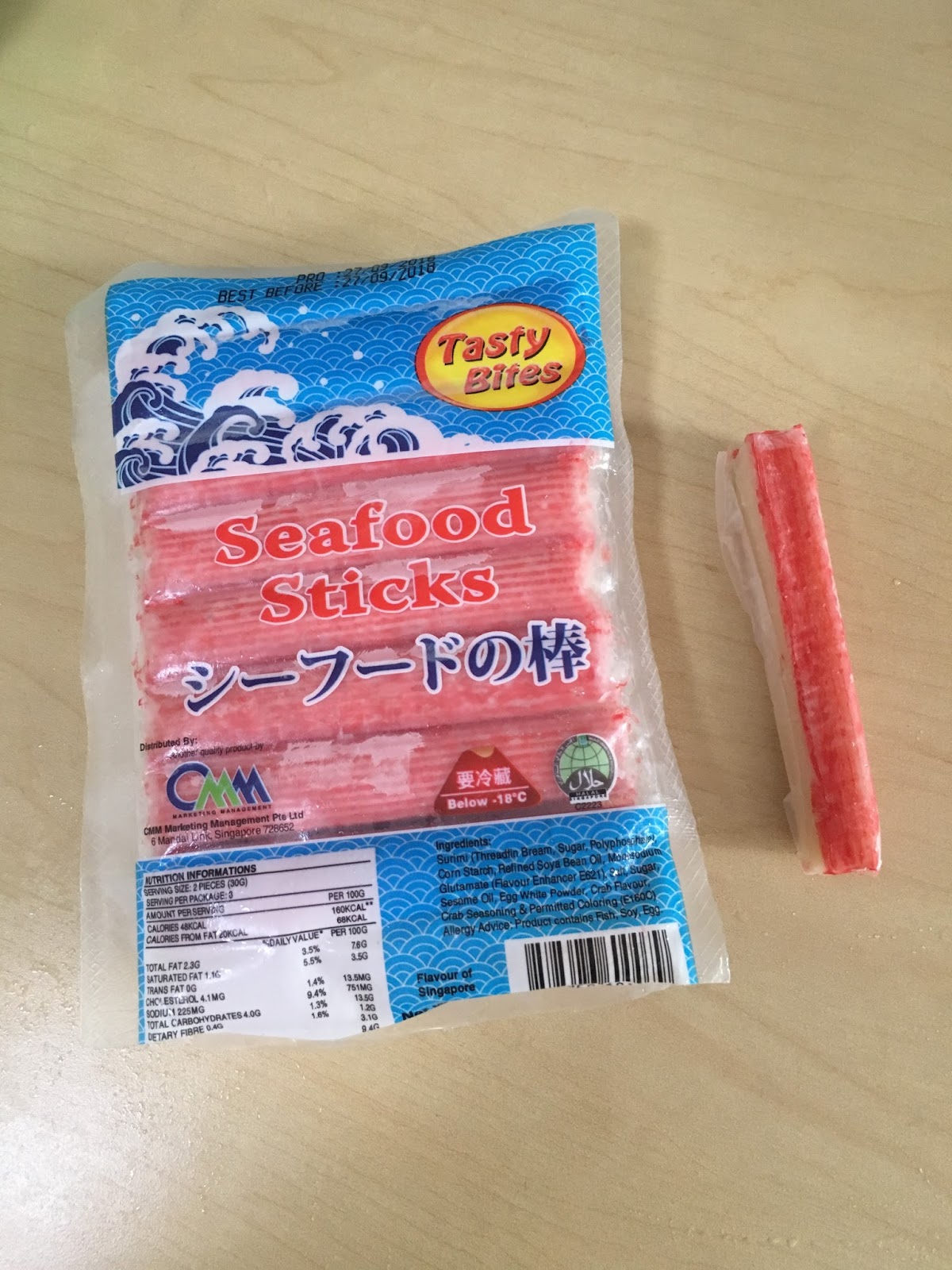 snacksizesg Tasty Bites Seafood Sticks Review