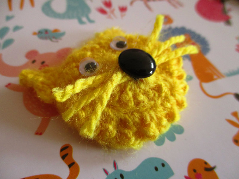 Accesorios para el cabello con crochet