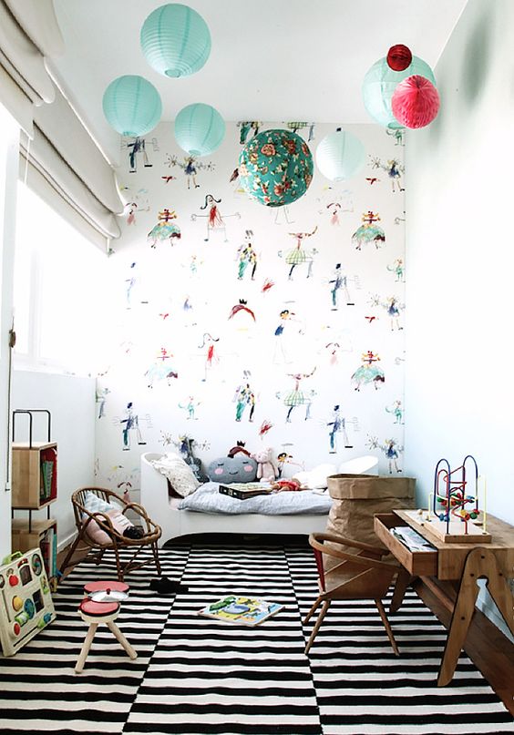 Amazing Wallpaper Ideas for Kids' Rooms