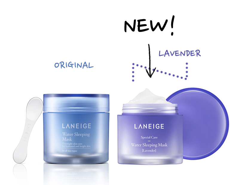 ผลการค้นหารูปภาพสำหรับ Laneige water sleeping mask lavender