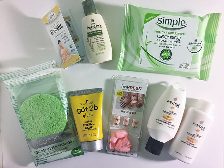 Walmart Beauty Box review Summer 2017 products Walmart Beauty Box review Summer 2017 products